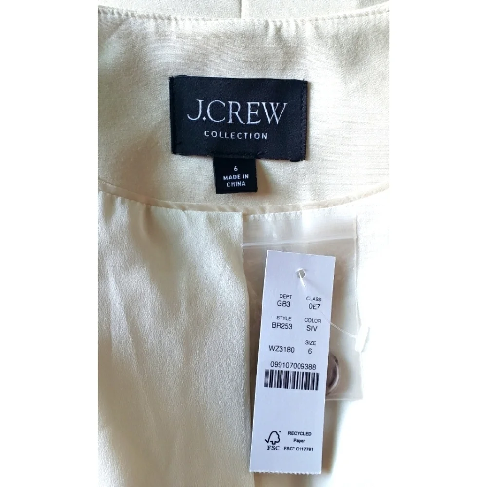 42. J.Crew Collection Slim-fit vest in drapey twill